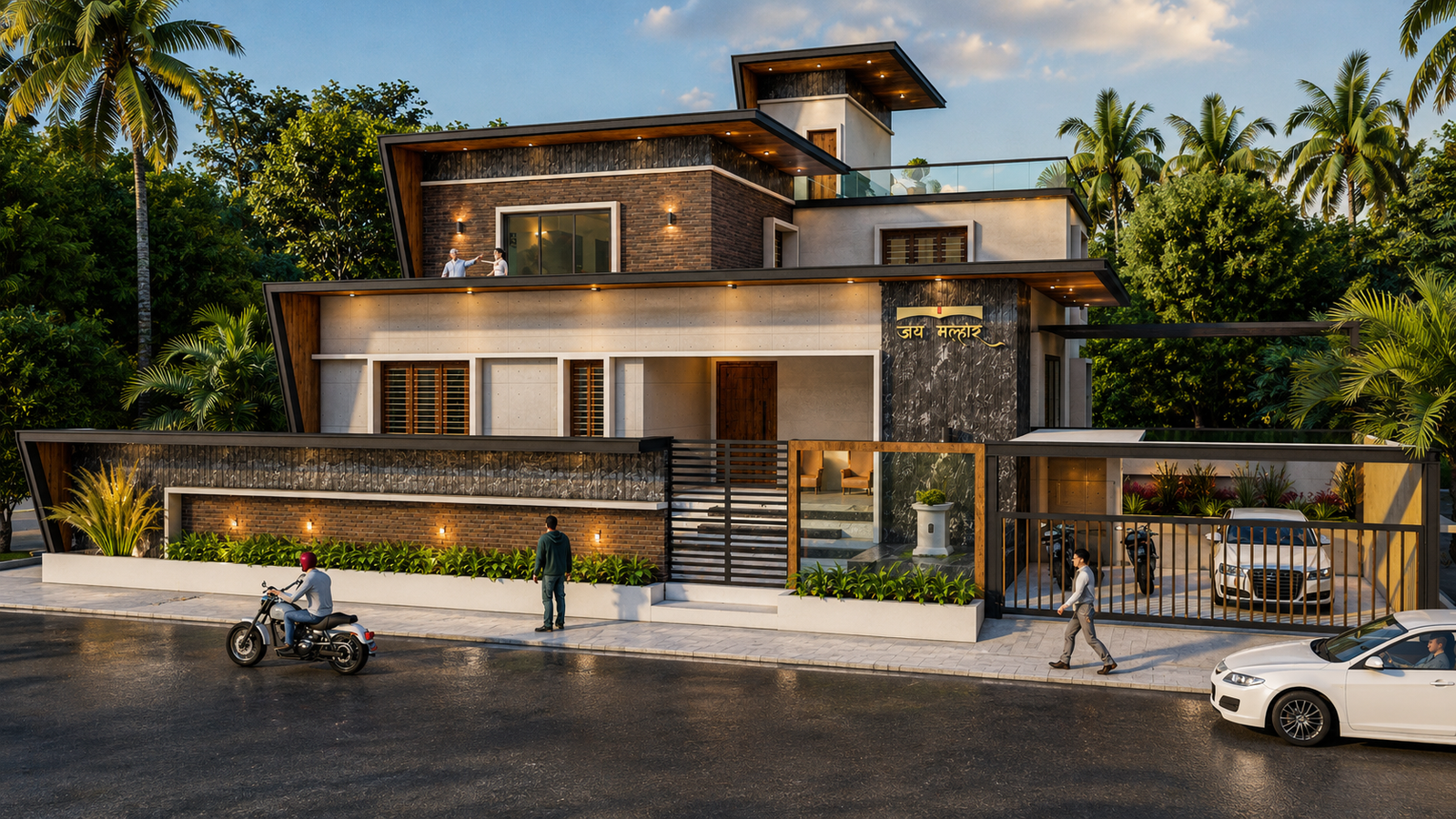 Jai Malhar, Bungalow in Ahilyanagar by Rajmudra Architects
